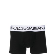 돌체앤가바나 로고 밴드 스트레치 복서 브리프