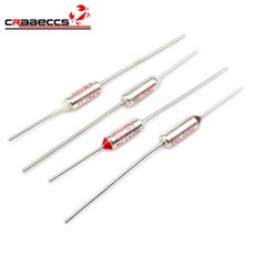 10개입 TF 열 퓨즈 RY 250V 온도 60C 73C, 12 229C