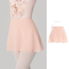 그리리 발레 쉬폰 랩 스커트 치마 힙커버