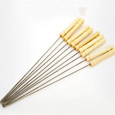 루리노트 어묵꼬치 스텐 캠핑 꼬치 30cm 10P