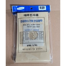 진공청소기용 종이필터 대우 RCP-34 먼지봉투(10p), 1개