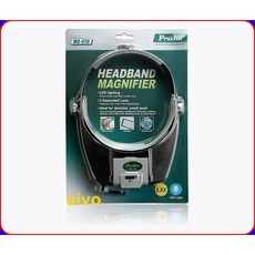 寶工Pro'sKit MA-016 頭戴式可調LED多倍放大鏡燈, 1個
