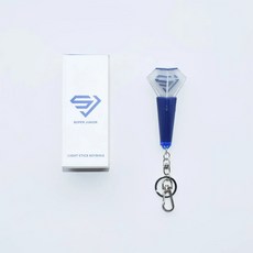 SUPER JUNIOR 應援燈鑰匙圈, super junior藍色
