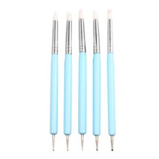 아크릴 페인트 브러쉬 작업용 민화 그림 캘리 미술 붓 도구, 1개