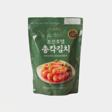 피코크 조선호텔특제육수 총각김치 1kg 1개 121004
