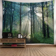 SKANDSALO 자연 풍경 초대형 패브릭 포스터 150 180 200 230 300, B