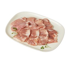 브라질 무염 순살 수입산 닭정육 닭다리살 조각정육 1kg (포장단위5kg), 1개