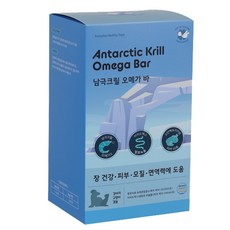 펫인클로버 반려동물 남극크릴 오메가 바 영양제, 6회분, 피부/피모+장건강, 1개