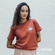 森林動物系列飛鼠yapit布章T磚紅款(男女適用), 1個