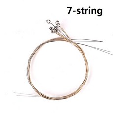 710-현 라이어 현 세트 라이어 하프 현 악기 액세서리 악기 그린 라이야 피아노, [01] 7-string set