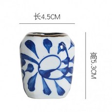 업소용 케이스 병 가정용 세라믹 이쑤시개 통 이쑤시개병 도자기 뚜껑, 1개, 2_후크 스트레이트 치약통