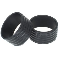 FDXGYH 테니스 라켓 그립 밴드 고무 링 미끄럼 방지 배드민턴 흡수성 오버그립 2개 블랙 227391 6238223003, 2PCS, 2PCS