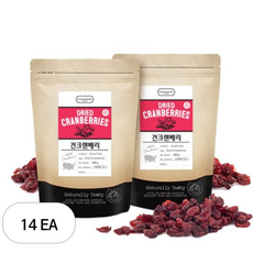 넛츠앤베리스 건크랜베리, 14개, 400g