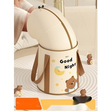 건식 좌욕기 겸용 가정용 원적외선 스팀 발 족욕기, 1. 굿나잇 베어 뚜껑없음