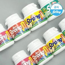 소비기한 임박할인 알프스 스트롱 천연향 포도당캔디 60g 4가지맛 세트, 4개