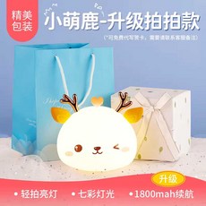귀여운 캐릭터 말랑이 무드등 수유등 데스크테리어, 탭탭 터치 1800mAh / 프리미엄 패키징