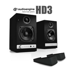 Audioengine HD3 核桃木 DS1腳墊 藍芽 DAC 主動式 喇叭 公司貨, 啞光黑