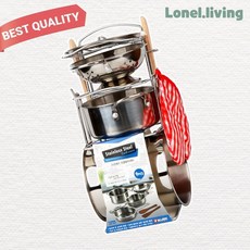 로넬리빙 바니랜드 주방놀이 스텐레스 소꿉놀이 세트 냄비 프라이팬 조리도구 주방완구