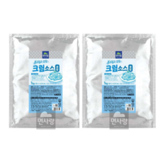 면사랑 실온 크림분말소스 1kg 스파게티 파스타 리조또 부드럽고 진한, 2개