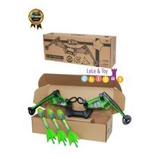 ZING 發光戰鬥弓 兒童弓箭玩具 發光弓箭 武士弓 戶外室內親子玩具, 藍色, 1套