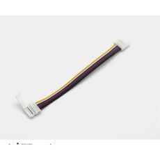 12mm 6 핀 RGB CCT L T X 모양 납땜 없음 RGBCCT RGBCW LED 스트립 라이트 커넥터용 쉬운 남성 커넥터 5, 5 PCS, 2 connector wire