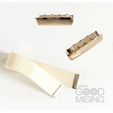 FF-웨이빙클립30mm(2입)니켈 / 흑니켈 / 엔틱, 2개, 골드