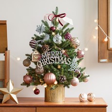 뷰티풀데코센스 쁘띠 틴트리 풀세트 미니트리, 로즈골드