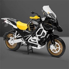 11455150 다이캐스트 수집품 모델 미니어처 바이크 컬렉터 컬렉션 1 12에 적합한 BMW R1250 GS 자동차 생일 선물 노랑, 옐로우