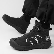 Modern Fashion 남자 트렌디 다이얼 운동화 발편한 하이탑 워킹화 W68