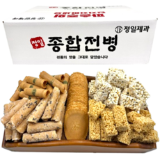 정일제과 고급 전통 종합 전병 과자, 1개, 1kg