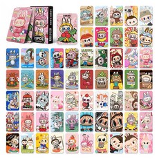 라부부 포카카드 92p r인형카드 초등 남아 선물, 1개
