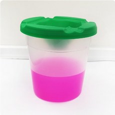 (주)서흥아트 TOYOArt Non Spilt Paint Pot 토요아트 흘림방지 미술물통 랜덤
