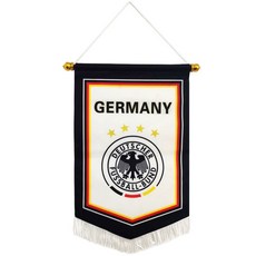 축구 깃발 스포츠 응원용품 플래그 벽걸이 독립, 독일, 1개, 저먼