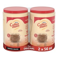 Nestle 커피 메이트 크리머 오리지널 비유제품 파우더 1.5L 2개입, 56 Ounce (Pack of 2)
