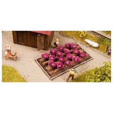 NOCH 13218 디오라마 미니어처 붉은 적양배추 채소 밭 모형, 단품