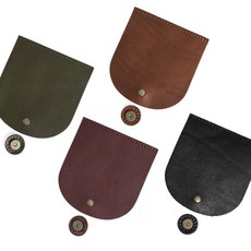 (D552) 이태리 가죽 가방 커버(대), (D552-3) 블랙, 1개