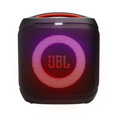 JBL 可攜式派對燈光藍牙喇叭, 黑色, Partybox Encore Essential 2