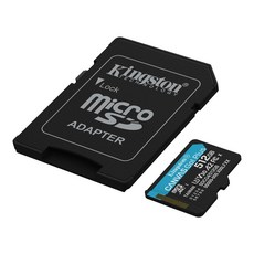 Kingston 金士頓 MICRO SDXC 記憶卡 V30 讀取200MB/s 寫入160MB/s, 1個, 512G