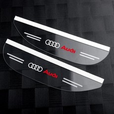 자동차 백미러 레인 쉴드 커버 스티커 라인 콰트로, 1개, 1. For Audi