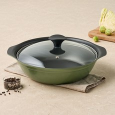 [모던하우스 인천점] 열효율이 좋은 넌스틱 인덕션겸용 전골냄비 28cm -[CK0126014], 1개, 이미자참조