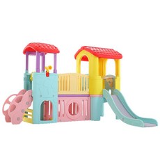 실내 놀이터 정글짐 미끄럼틀 가정용 놀이방 놀이기구 조립식 어린이집, B타입-슬라이드, 1개