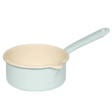 리스 법랑 밀크 소스 팬, 1개, 14cm