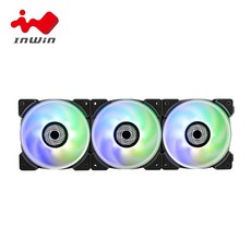 InWin 迎廣 LYNX LN120 黑色 ARGB 風扇 3顆裝, 1個