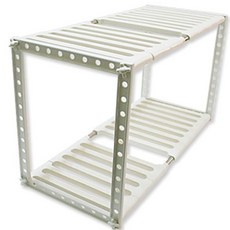 싱크대 하부장 길이조절 확장형 2단 싱크인 선반 냄비 프라이팬 수납 정리대 하부장선반