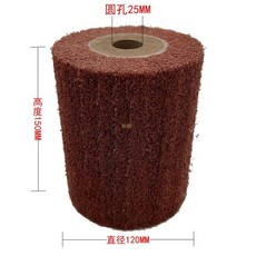 36#-1000目拉絲輪 打磨金屬不銹鋼 拉沙粗拉絲細拋拉絲機 多功能拉丝机, 25圓孔120*150*80#, 1個