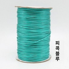줄 교체 부품 셀프 수리 파손 블라인드끈 부속품 나일론, 피콕블루 1mm
