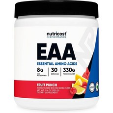 뉴트리코스트 EAA 파우더 프룻 펀치맛, 330g, 1개