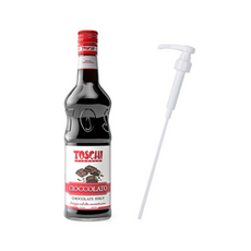 토스키 초콜렛 시럽 펌프세트 TOSCHI 초코, 1개, 1L