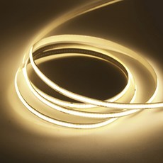 새로운 5V USB 따뜻한 COB TV 백라이트 캐비닛 흰색 스트라이프 320LEDS LED 램프 리본 자연 스트립 조명, 1m, Natural white