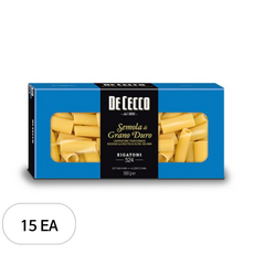 데체코 구르메 리가토니 스파게티면, 500g, 15개